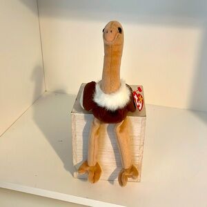 NWT STRETCH the Ostrich 1997 by Ty Beanie Babies